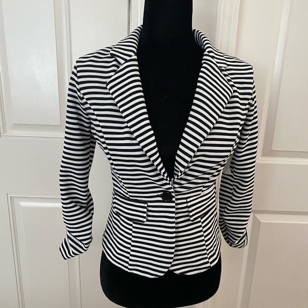 Charlotte Russe striped Medium Blazer